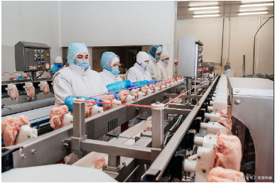 肉類加工生產管理現(xiàn)場